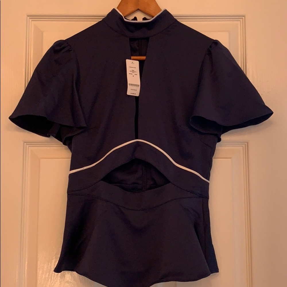 Navy blue Bebe Blouse